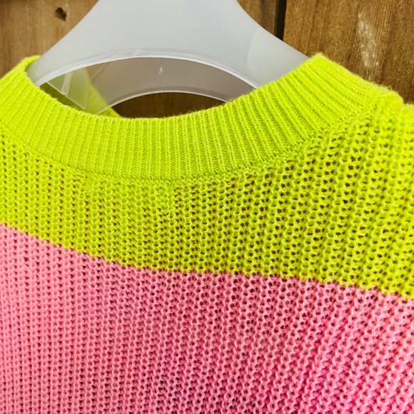 Nordstrom Abound Womens Sweater Size Small Striped Lightweight Crew Neck - Picture 11 of 13